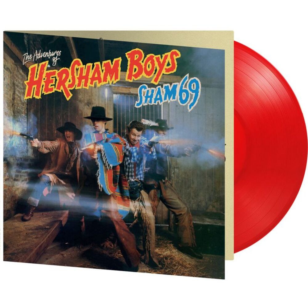Sham 69 - Adventures Of Hersham Boys - Limited Gatefold 180-Gram Translucent Red